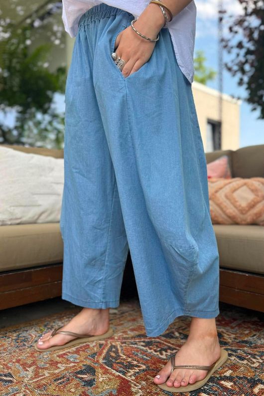 Freddie Classic Barrel Culotte Jean Light